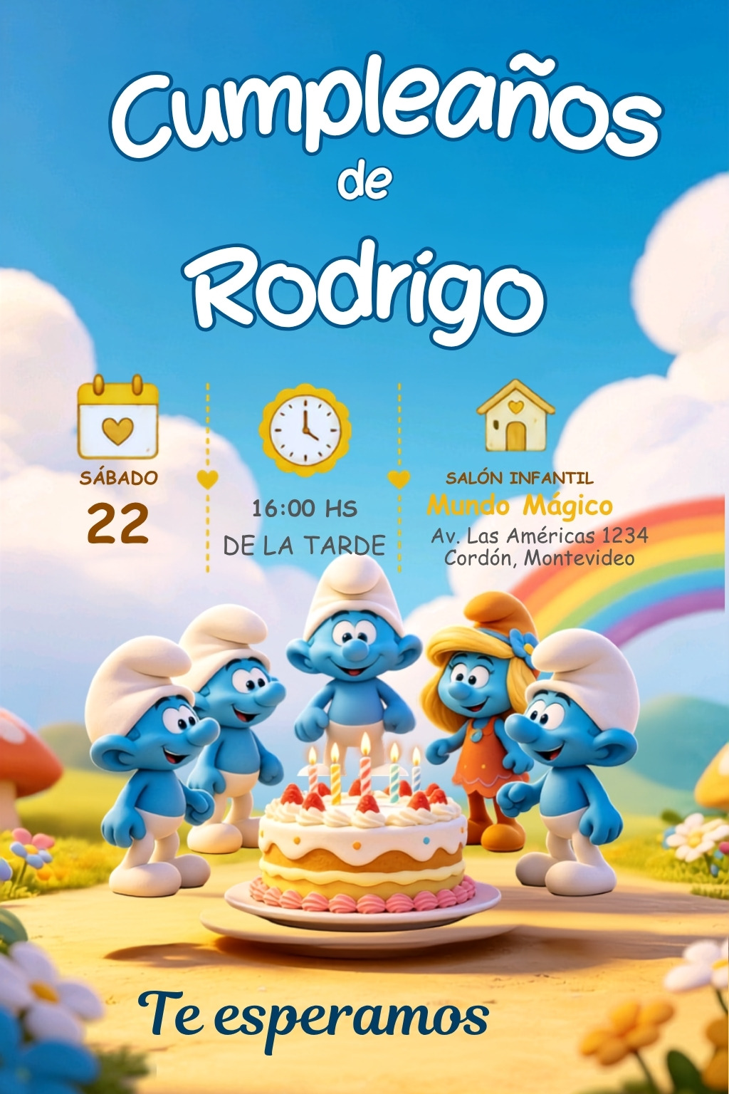 Plntilla editable de niño gratis